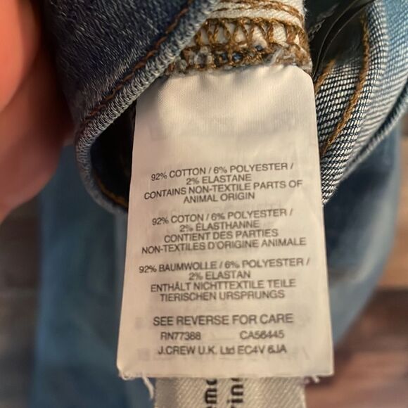 Madewell 10" High-Rise Skinny Jeans: Tulip-Hem Edition - Picture 9 of 11